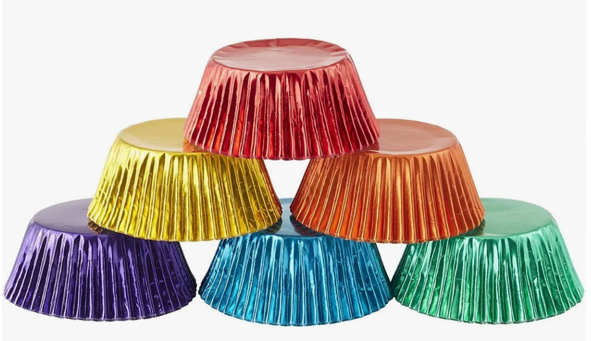 Foto 2 | Capacillo Wilton Estandar Colores Arcoiris 5 Cm 72 Piezas
