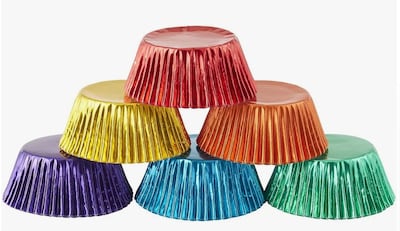 Foto 2 | Capacillo Wilton Estandar Colores Arcoiris 5 Cm 72 Piezas