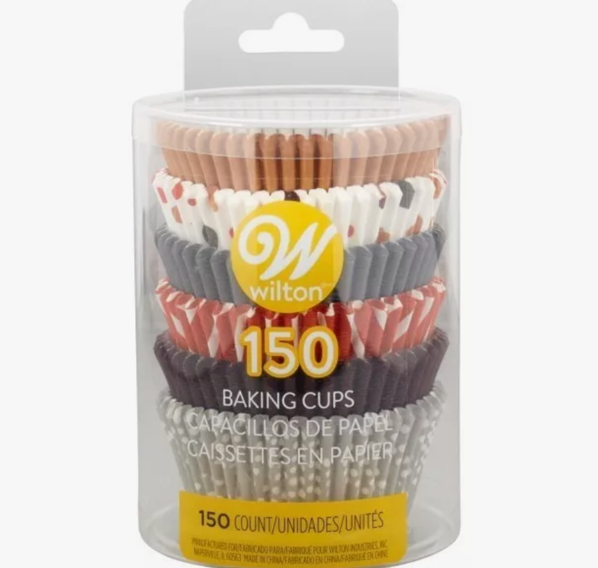 Wilton Capacillos Estandar Tonos Neutros 150 Pz