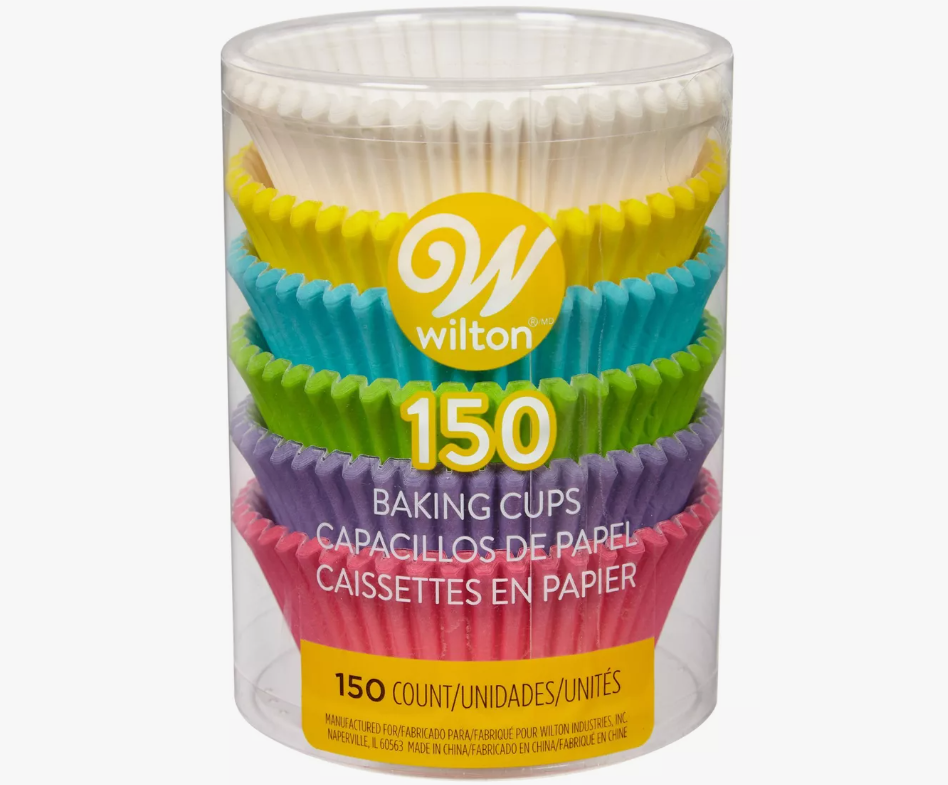 Wilton Capacillo Estandar Colores 150 Pz
