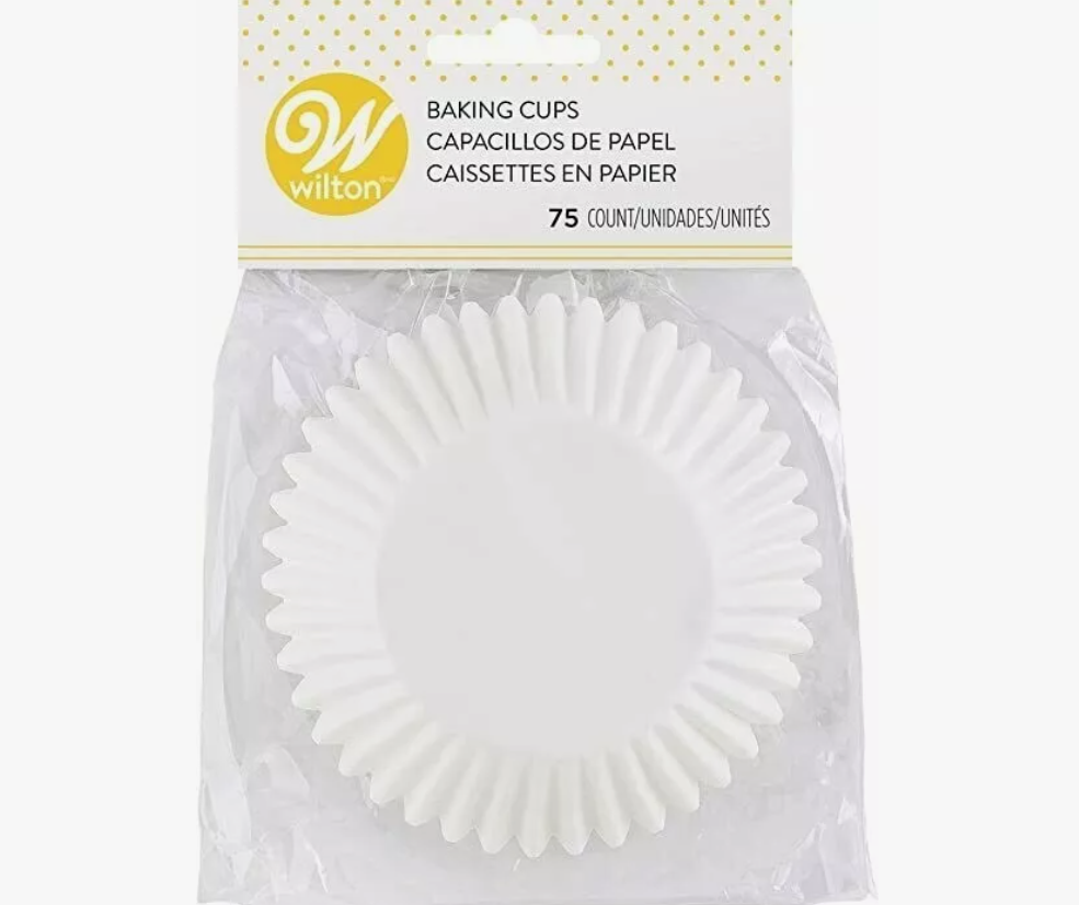 Foto 2 pulgar | Wilton Capacillo Jumbo Blanco 5.7 Cm Diámetro 75 Pz.