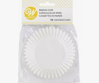 Foto 1 | Wilton Capacillo Jumbo Blanco 5.7 Cm Diámetro 75 Pz.