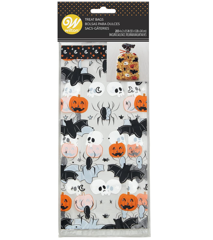 Foto 1 | Wilton Bolsas Dulces Dibujos Halloween 20 Pz