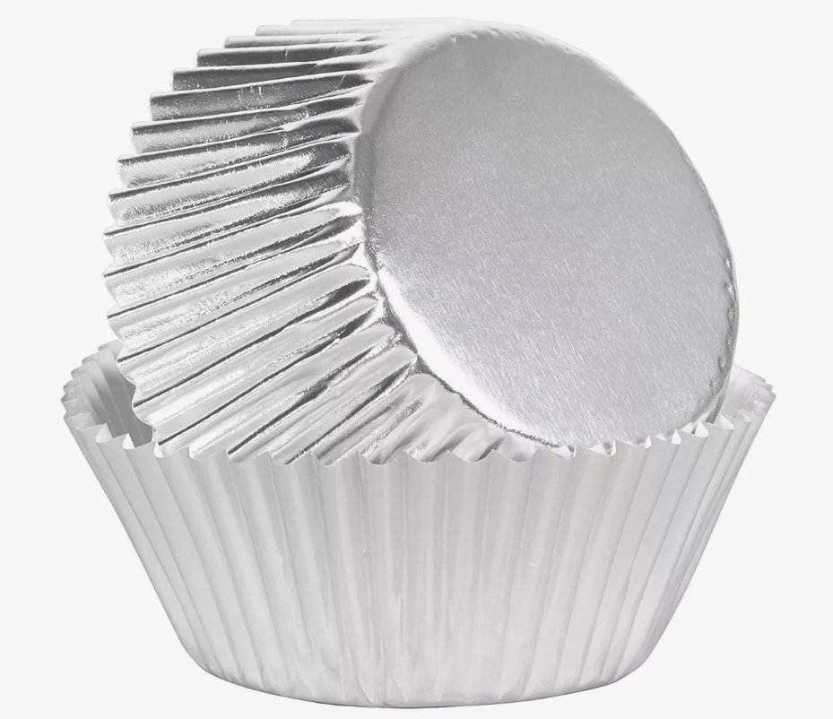 Wilton Capacillo Estándar Plateado 24 Pz