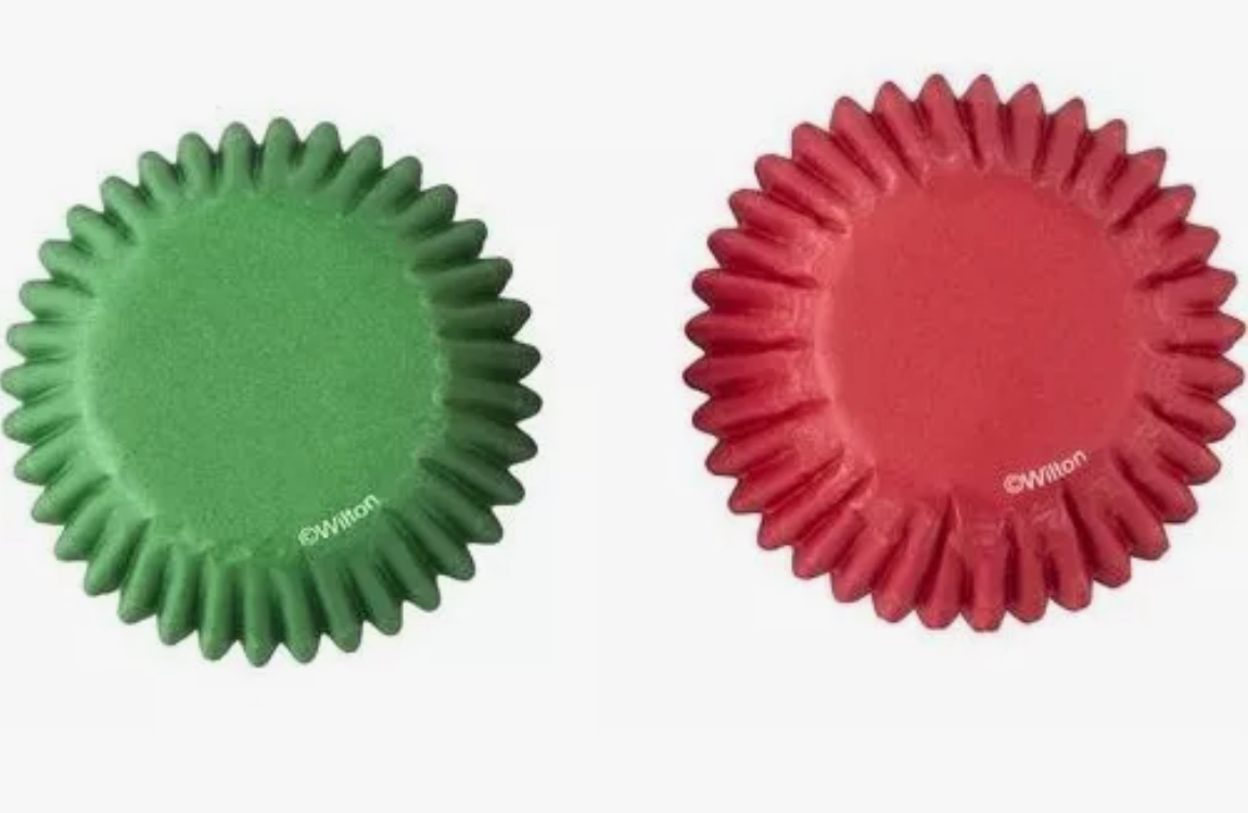 Foto 4 pulgar | Wilton Mini Capacillo Rojo Verde  Navidad 100 Pz