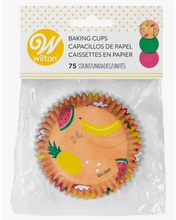Foto 3 pulgar | Wilton Capacillo Std Frutas Tropicales 75 Pz