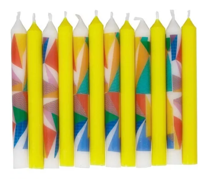 Foto 3 pulgar | Velas Tricolor Wilton 12 Pz