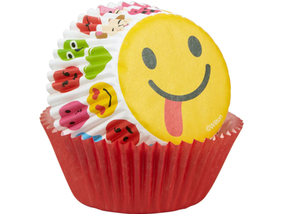 Foto 3 pulgar | Wilton Capacillo Std Emoji 75 Pz