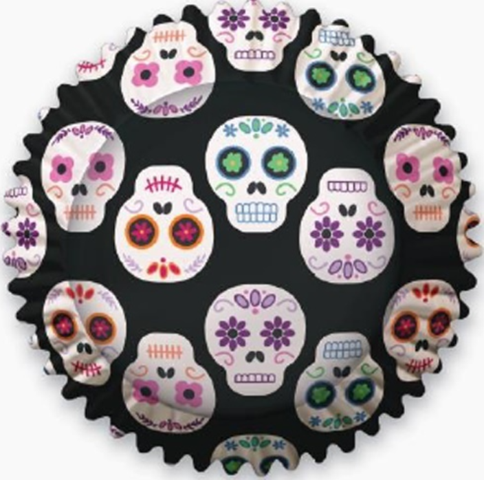 Foto 1 | Wilton Capacillo Estándar Calaveras Halloween Pz