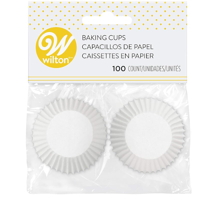 Foto 2 pulgar | Wilton Capacillo Mini Blanco 100 Pz.