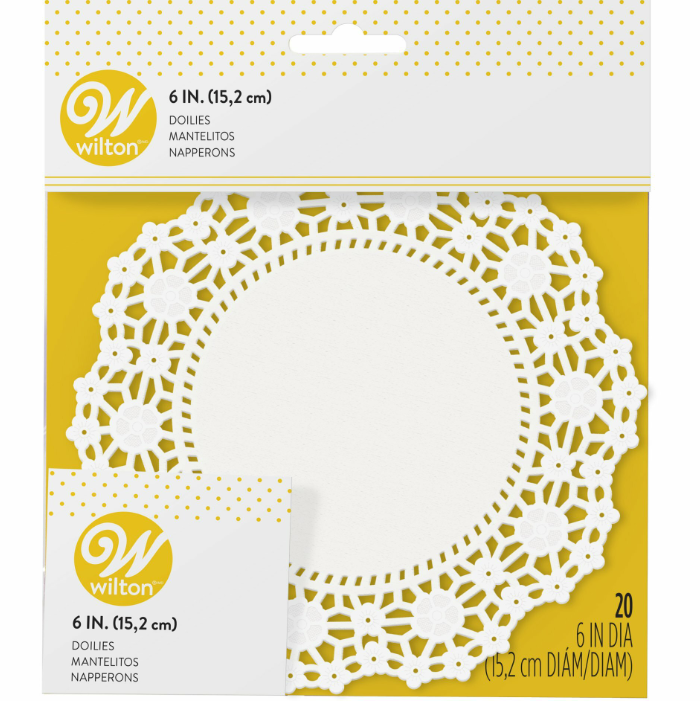 Foto 1 | Wilton Servilleta Blanca  6''