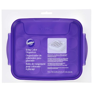 Foto 2 | Funda Organizadora De Colores Wilton, Blanco/morado, Para Decoración De Tartas - Venta Internacional.