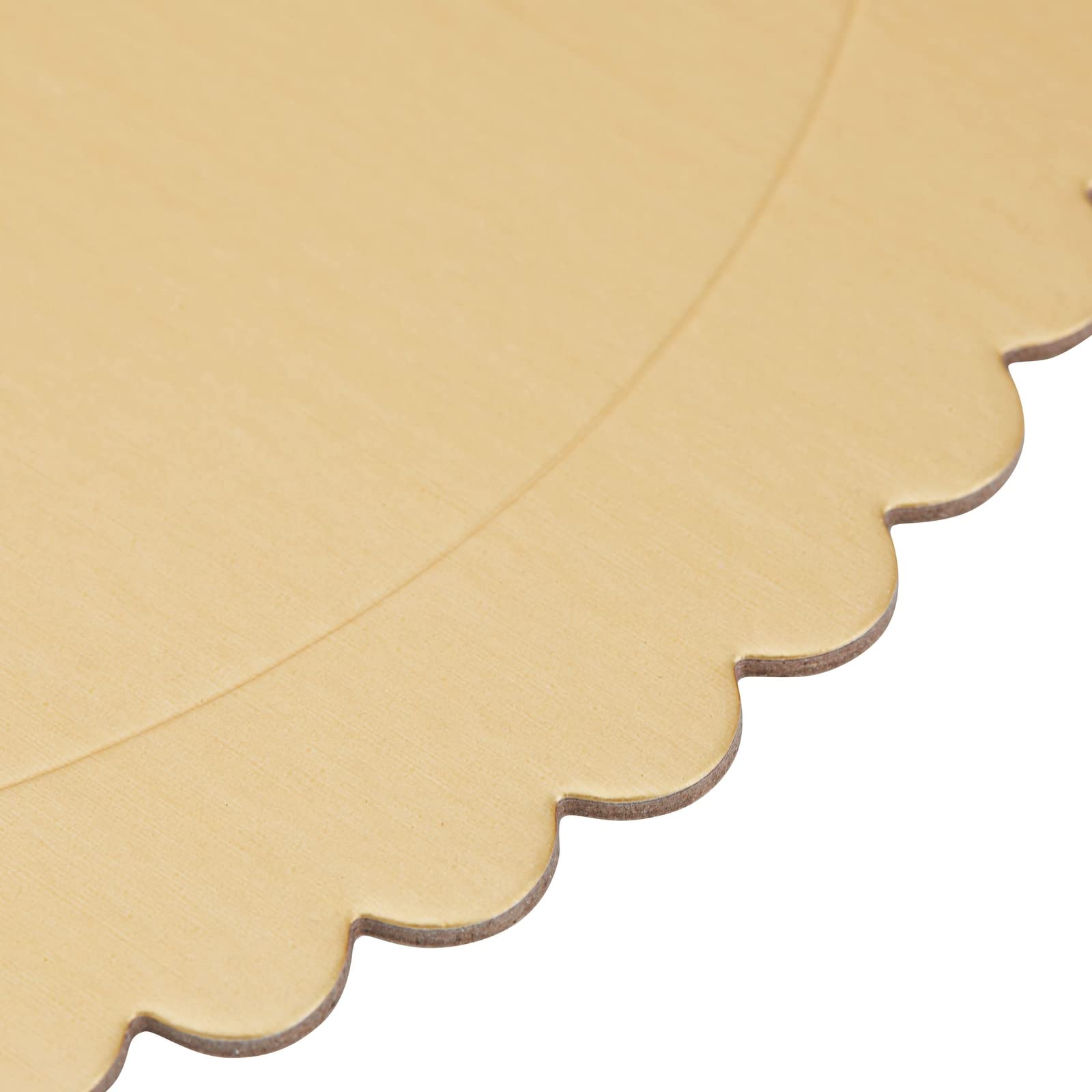 Foto 4 | Tabla Para Tartas Juvale Gold Festoneada De 10 Pulgadas, Redonda (paquete De 12) - Venta Internacional.