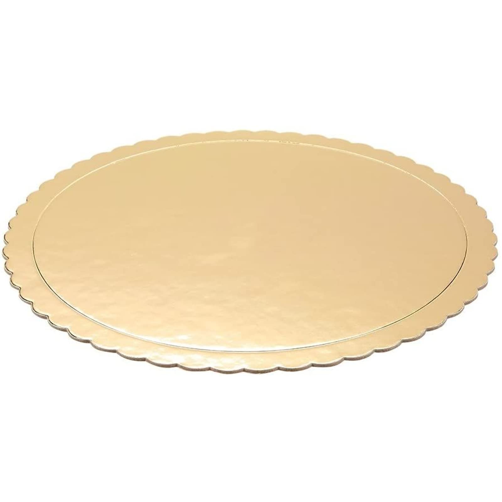 Foto 6 pulgar | Tabla Para Tartas Juvale Gold Festoneada De 10 Pulgadas, Redonda (paquete De 12) - Venta Internacional.