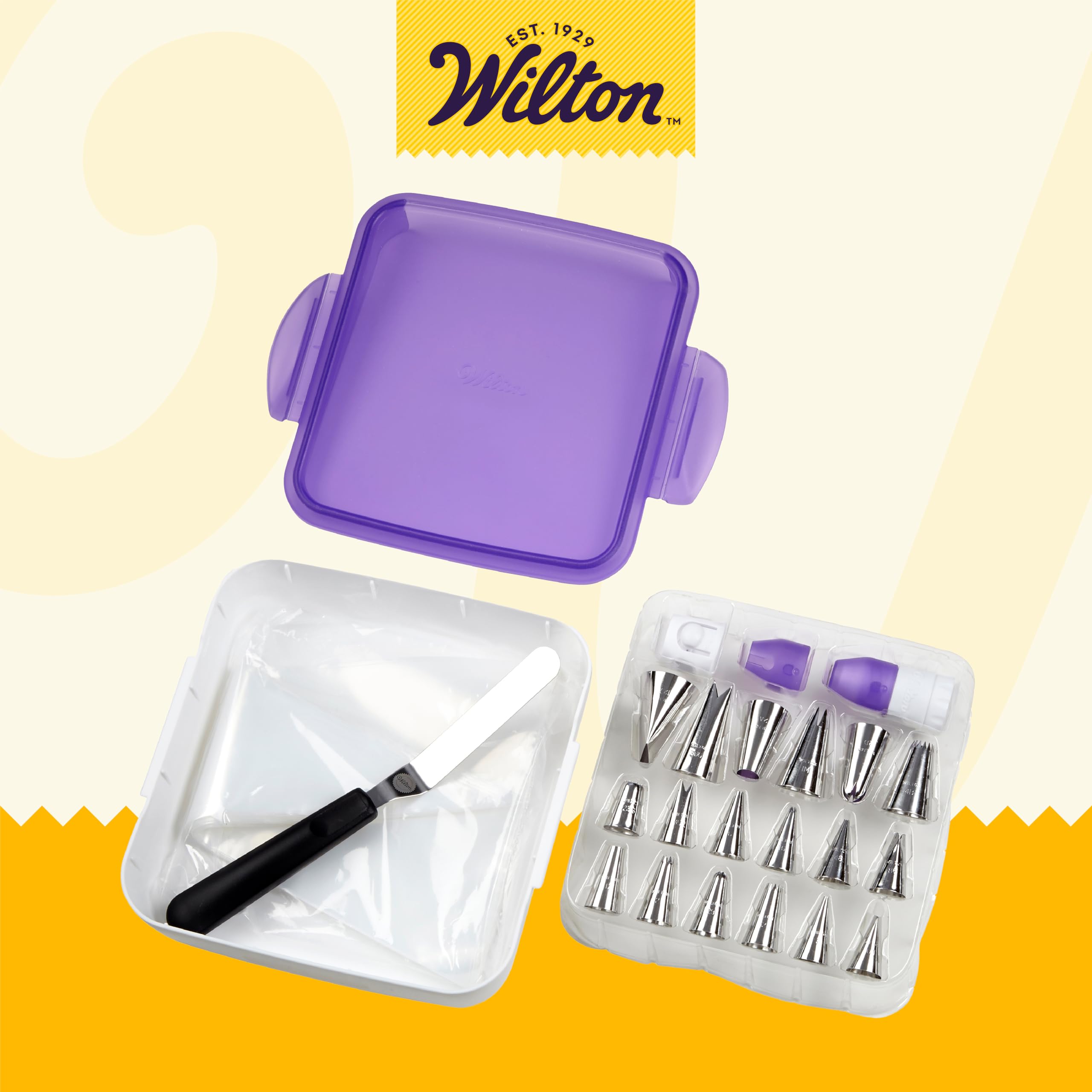 Foto 2 | Kit De Suministros Para Decoración De Tartas Wilton, 46 Piezas, Con Estuche De Almacenamiento - Venta Internacional.
