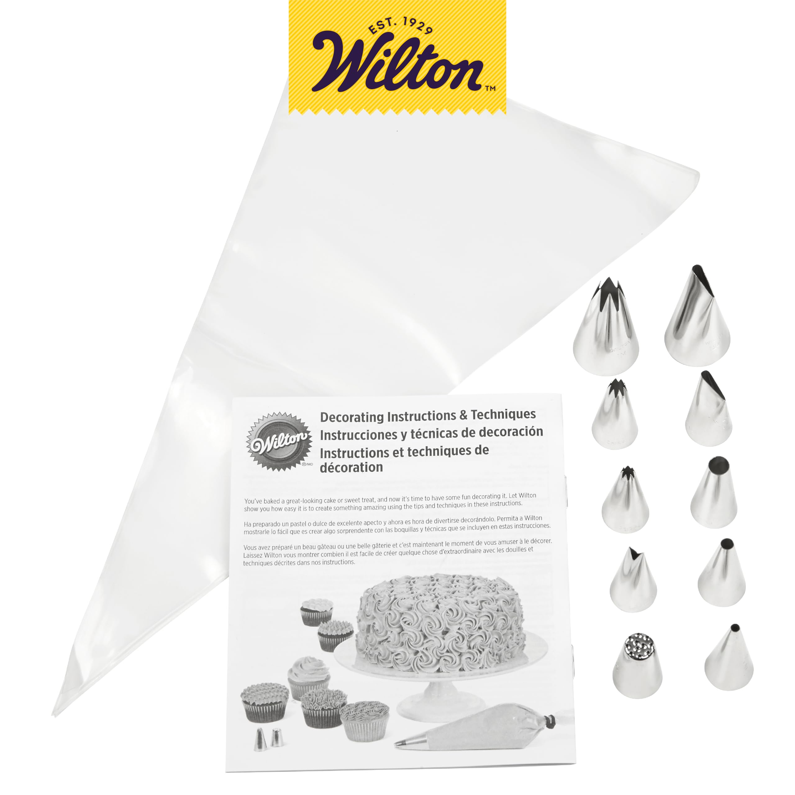 Foto 4 pulgar | Kit De Decoración De Tartas Wilton Beginning Buttercream, 20 Piezas - Venta Internacional.