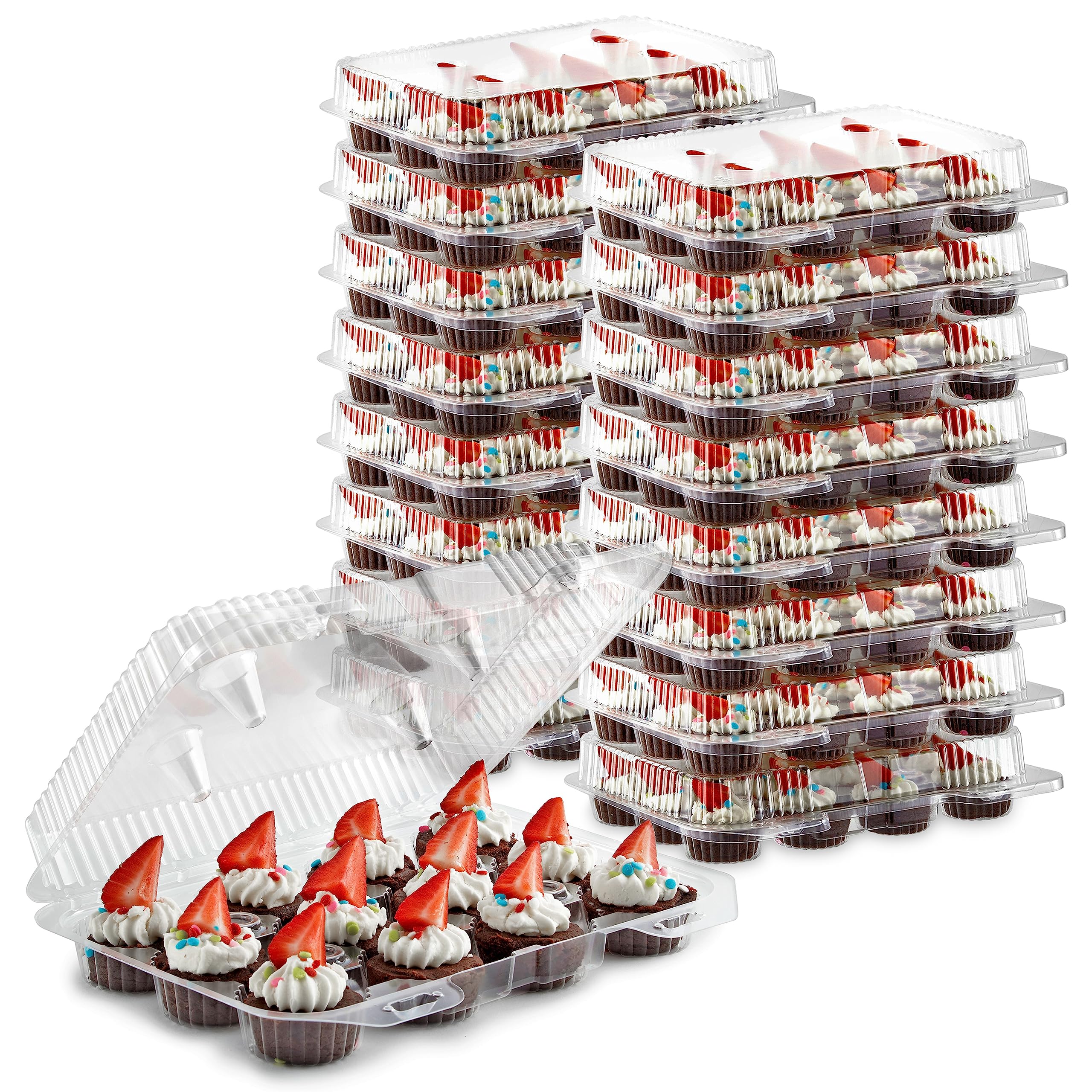 Foto 1 | Recipientes Para Magdalenas Stock Your Home Mini (paquete De 40), 30 Ml - Venta Internacional.