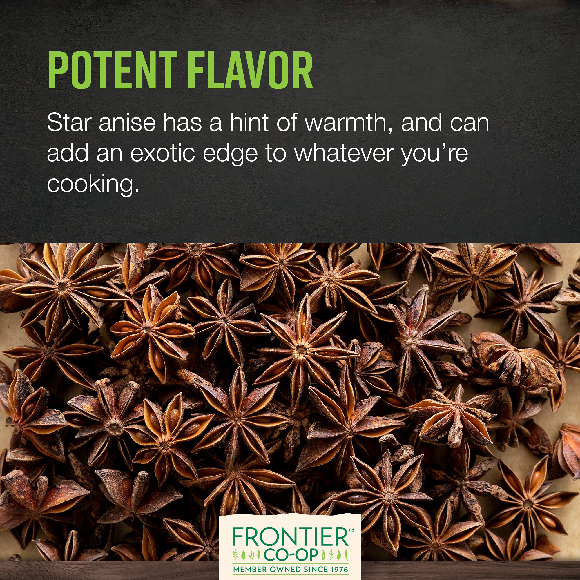 Foto 6 pulgar | Star Anise Frontier Co-op Organic Entero 454 G - Venta Internacional.
