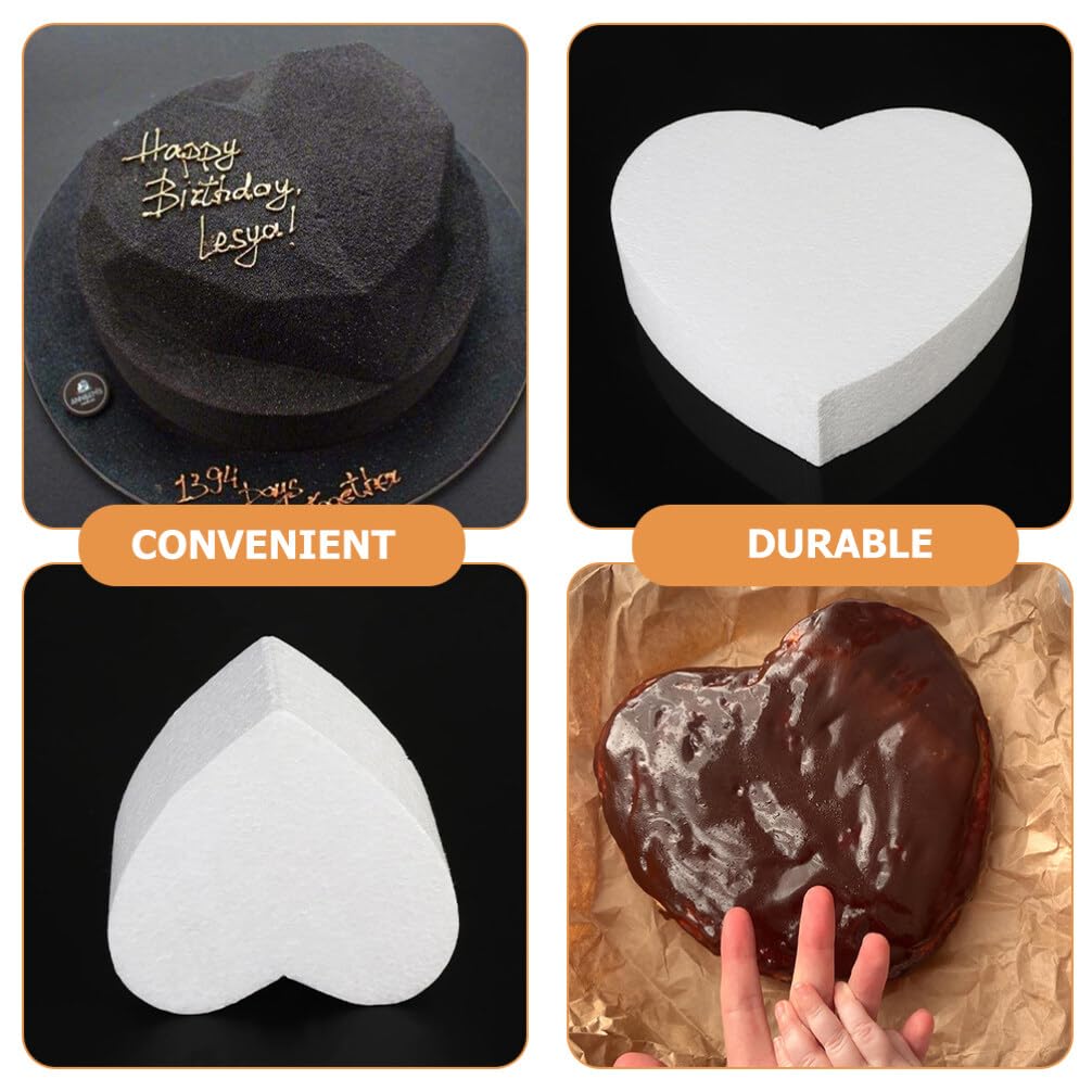 Foto 3 | Chupete De Espuma Para Tartas Stobaza Con Forma De Corazón  30 X 25 X 5 Cm - Venta Internacional.