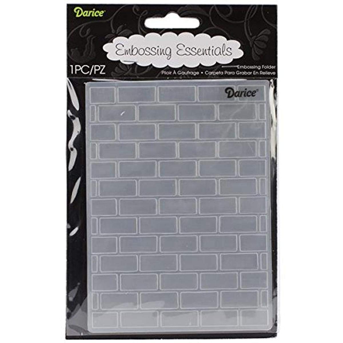 Foto 1 | Carpeta De Estampado Darice Brick Pattern 10,8 X 14,6 Cm (1218-108) - Venta Internacional.