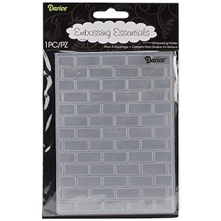 Foto 1 | Carpeta De Estampado Darice Brick Pattern 10,8 X 14,6 Cm (1218-108) - Venta Internacional.
