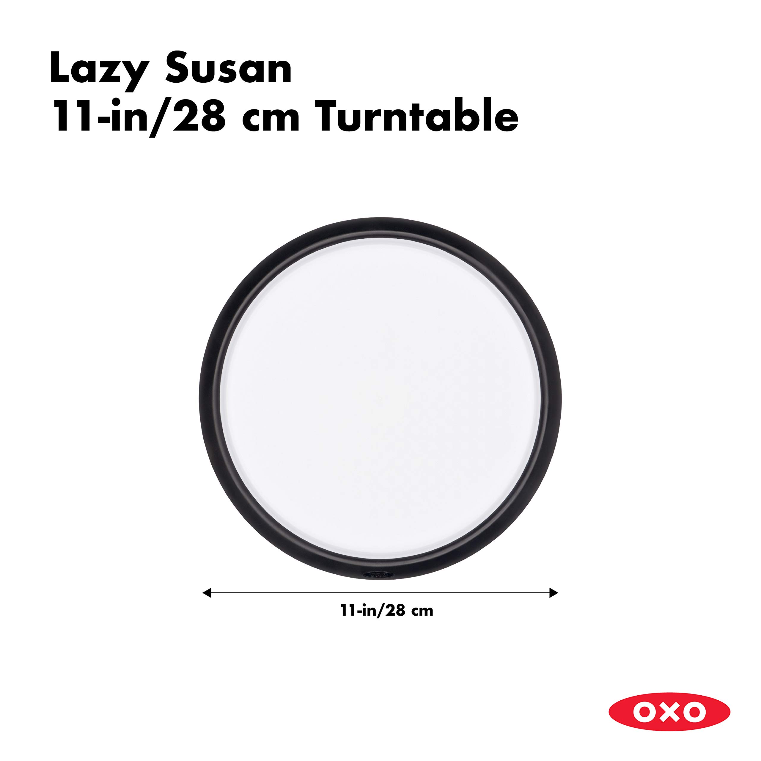 Foto 6 pulgar | Plato Giratorio Oxo Good Grips De Lazy Susan, 28 Cm, Color Blanco - Venta Internacional.