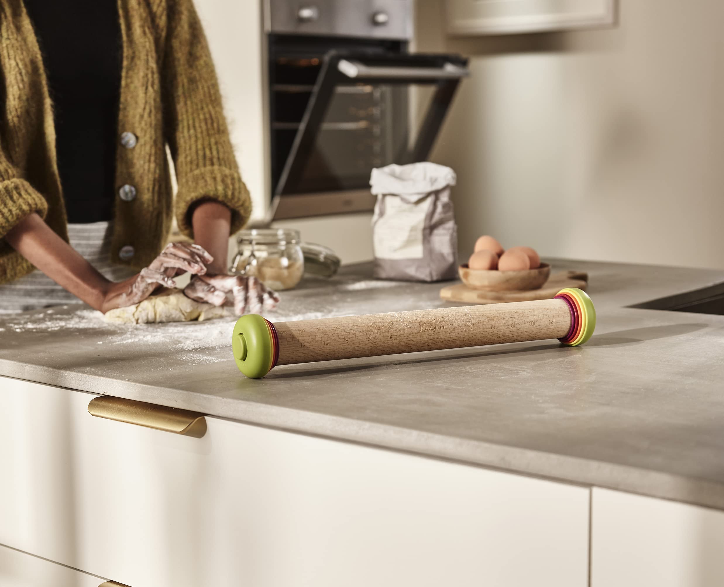 Foto 3 pulgar | Rodillo Ajustable Joseph Joseph Precisionpin Baking - Venta Internacional.