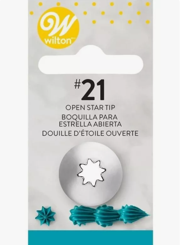 Foto 2 pulgar | Wilton Duya No. 21 Estrella 1 Pz.