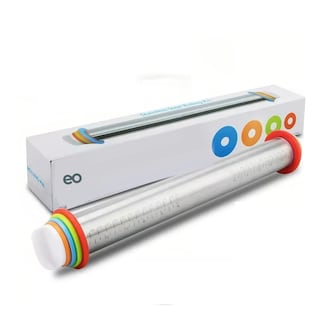 Foto 1 | Rodillo Acero Grosor Ajustable 4 Niveles P/respostería Masa Eo Safe Imports Esi-20680 Plata