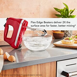 Foto 2 | Venta Internacional - Batidora De Mano Kitchenaid De 6 Velocidades Con Batidores De Borde Flexible - Khm6118