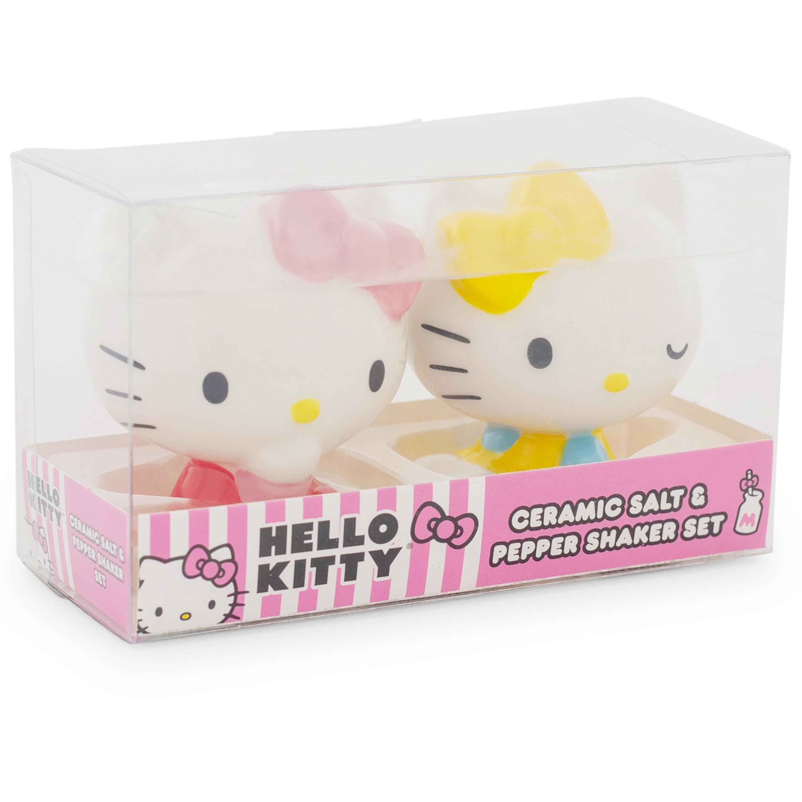Foto 2 | Saleros Y Pimenteros Sanrio Hello Kitty Y Mimmy Ceramic - Venta Internacional.