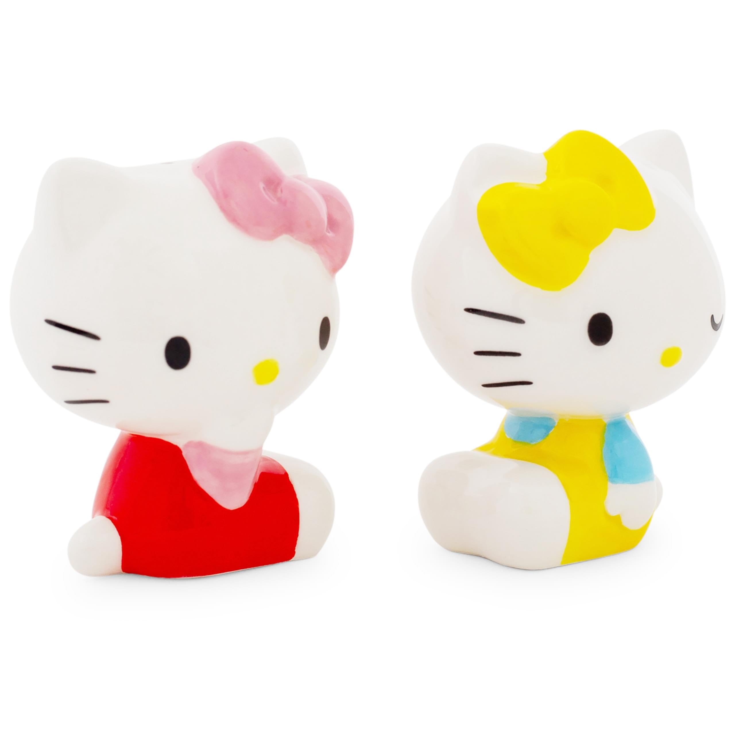 Foto 4 pulgar | Saleros Y Pimenteros Sanrio Hello Kitty Y Mimmy Ceramic - Venta Internacional.
