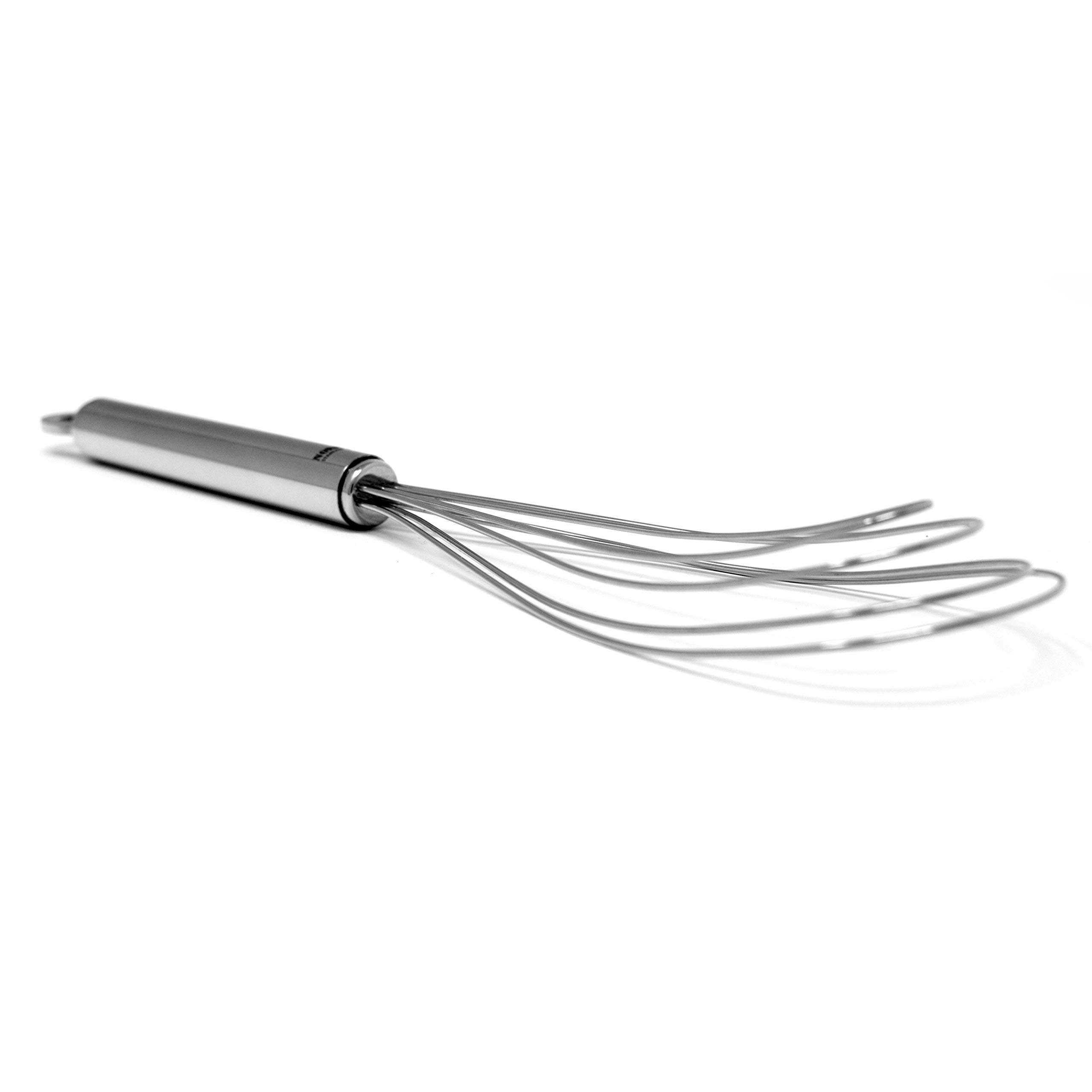 Foto 5 pulgar | Batidor Norpro Krona De Acero Inoxidable Plano, 28 Cm, Color Plateado - Venta Internacional.