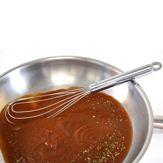Foto 7 | Batidor Norpro Krona De Acero Inoxidable Plano, 28 Cm, Color Plateado - Venta Internacional.