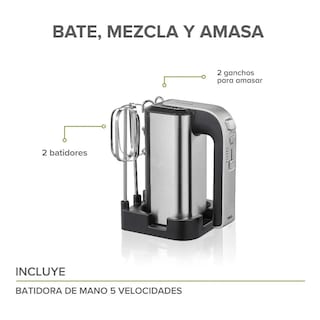 Foto 3 | Batidora Manual Eléctrica 5 Velocidades