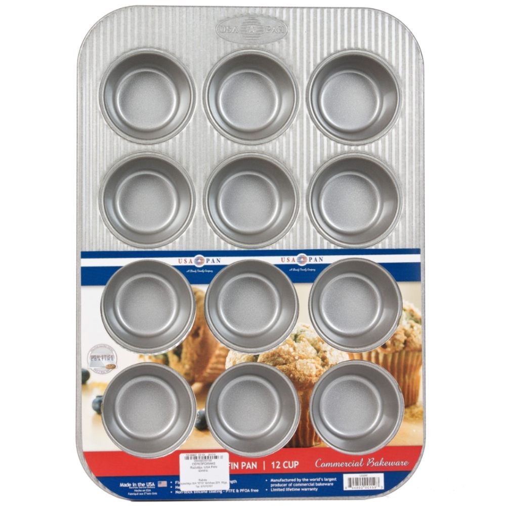 Molde Para Hornear Con 12 Compartimentos Usapan
