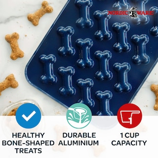 Foto 3 | Bandeja Para Hornear Nordic Ware Puppy Love, 16 Cavidades, Azul Marino - Venta Internacional.