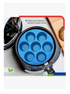Foto 3 | Molde De Silicón Xtellar Para Hornear Cupcakes O Muffins Slim