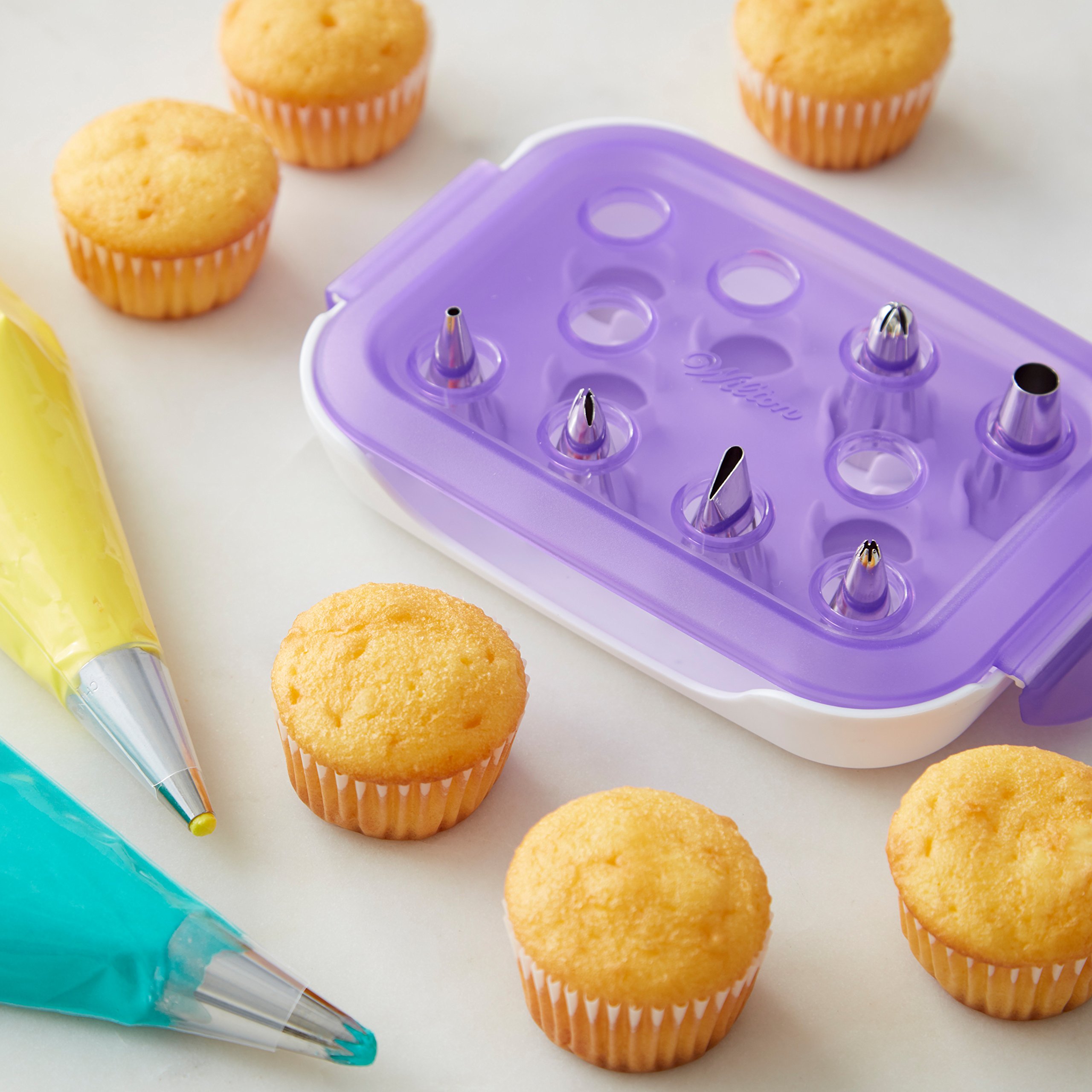 Foto 5 pulgar | Set Piping Tip Wilton Para Decoración De Tartas Y Magdalenas, 9 Piezas - Venta Internacional.