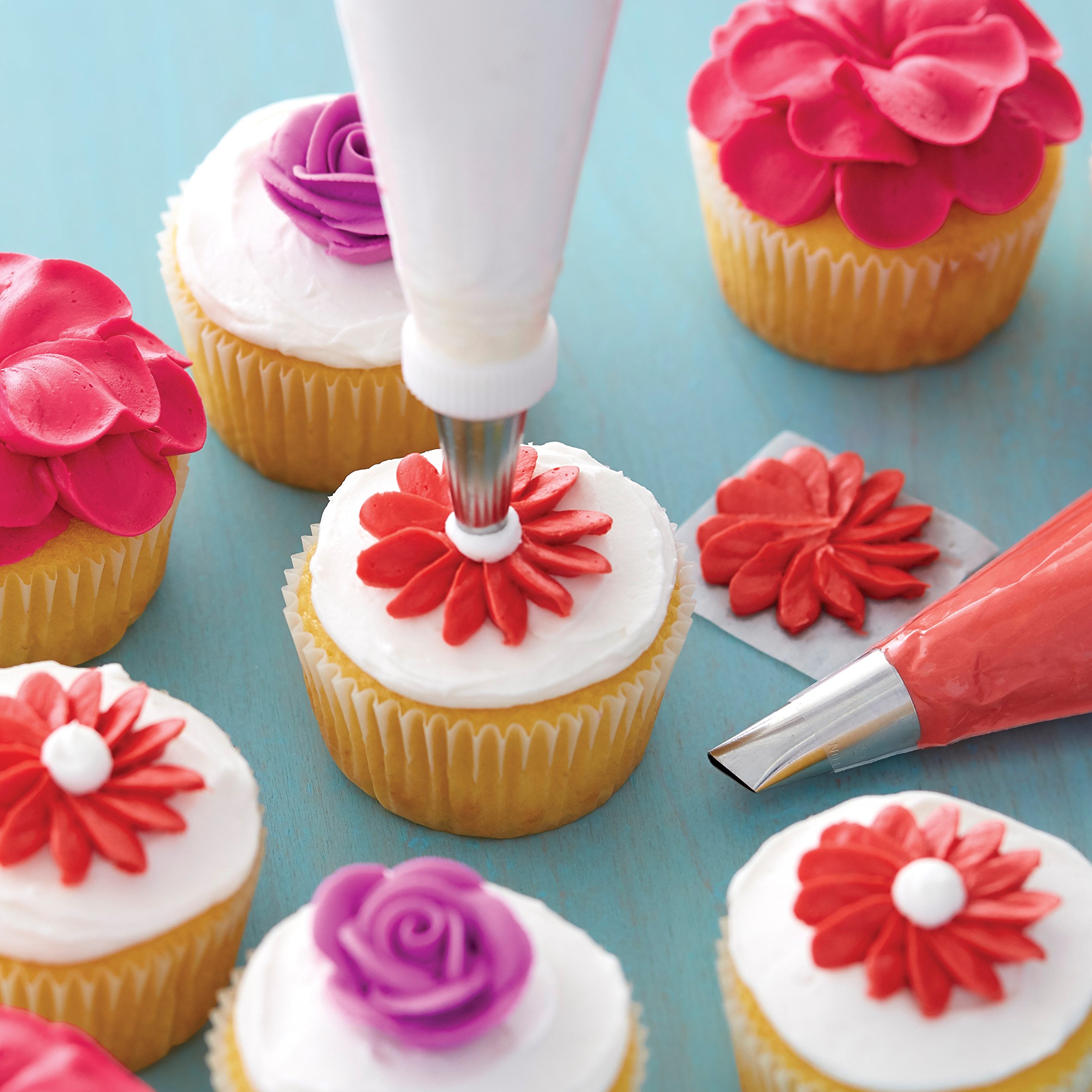 Foto 6 pulgar | Set Piping Tip Wilton Para Decoración De Tartas Y Magdalenas, 9 Piezas - Venta Internacional.