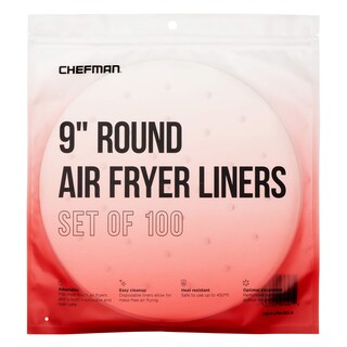 Foto 1 | Forros Desechables para Freidora Chefman Redondos 9 Pulgadas 100 Piezas - Venta Internacional