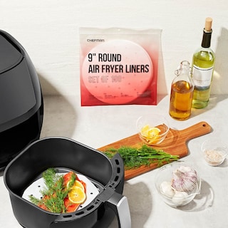 Foto 5 | Forros Desechables para Freidora Chefman Redondos 9 Pulgadas 100 Piezas - Venta Internacional