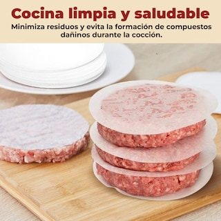Foto 4 | Set De 100 Papeles Antiadherentes Para Cocina Y Parrilla De 11.4 cm