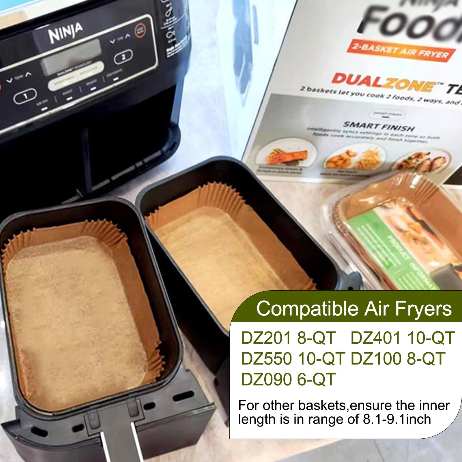Foto 4 pulgar | Forros para Freidora Mutvle DZ201 225 Piezas - Venta Internacional