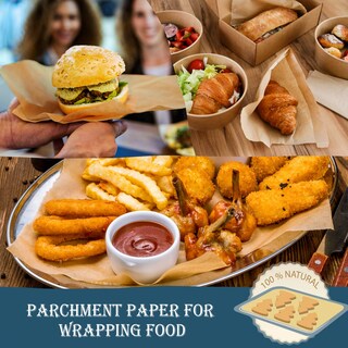 Foto 6 | Papel para Hornear Hiware 200 Piezas-Venta Internacional