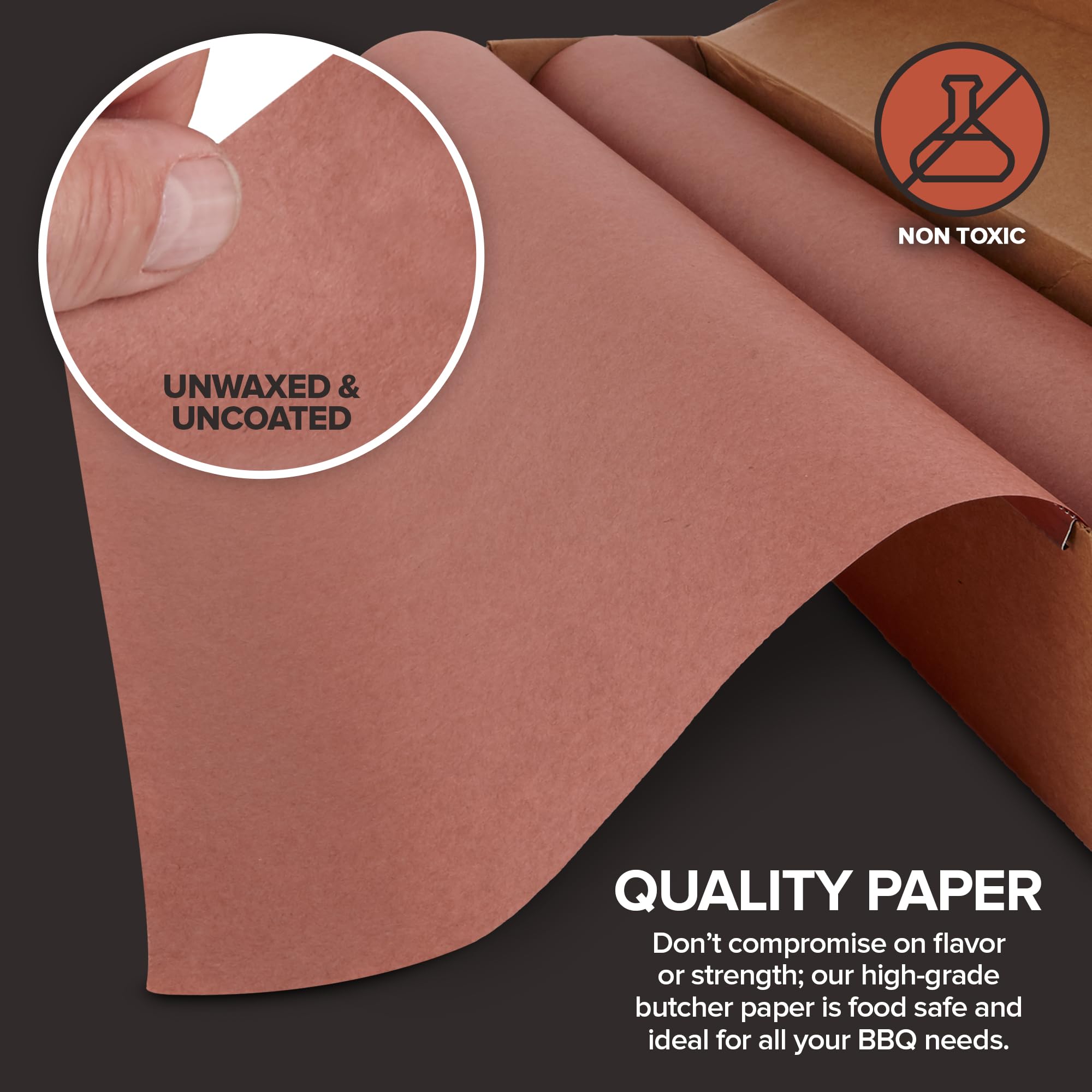 Foto 6 pulgar | Rollo De Papel De Carnicero Stock Your Home, Color Rosa, 53 X 533 Cm (18 X 175 Pies) - Venta Internacional.