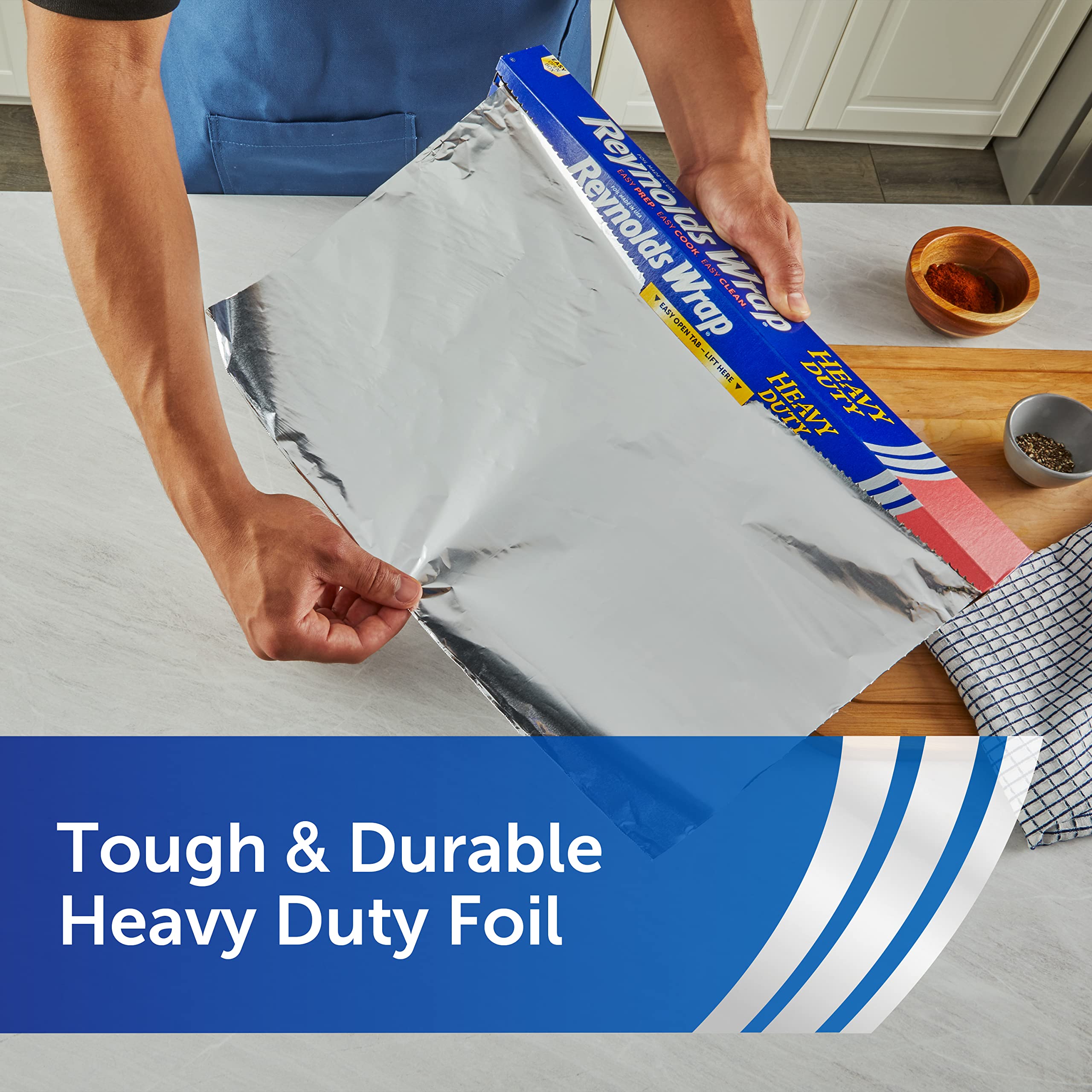 Foto 6 pulgar | Papel De Aluminio Reynolds Wrap Heavy Duty De 37.5 Pies² - Venta Internacional.