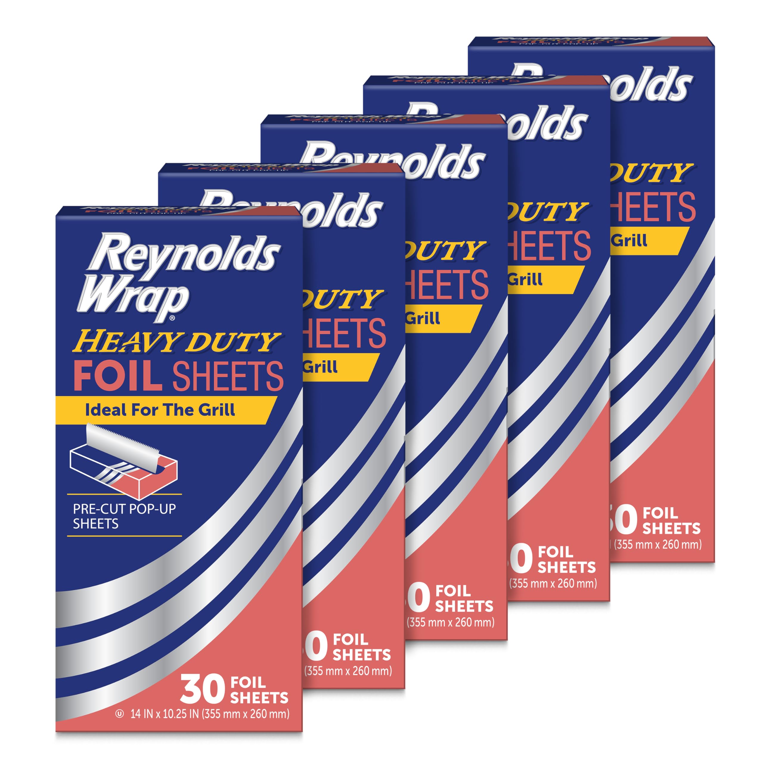 Foto 1 | Láminas De Aluminio Reynolds Wrap Heavy Duty  30 Hojas - Venta Internacional.