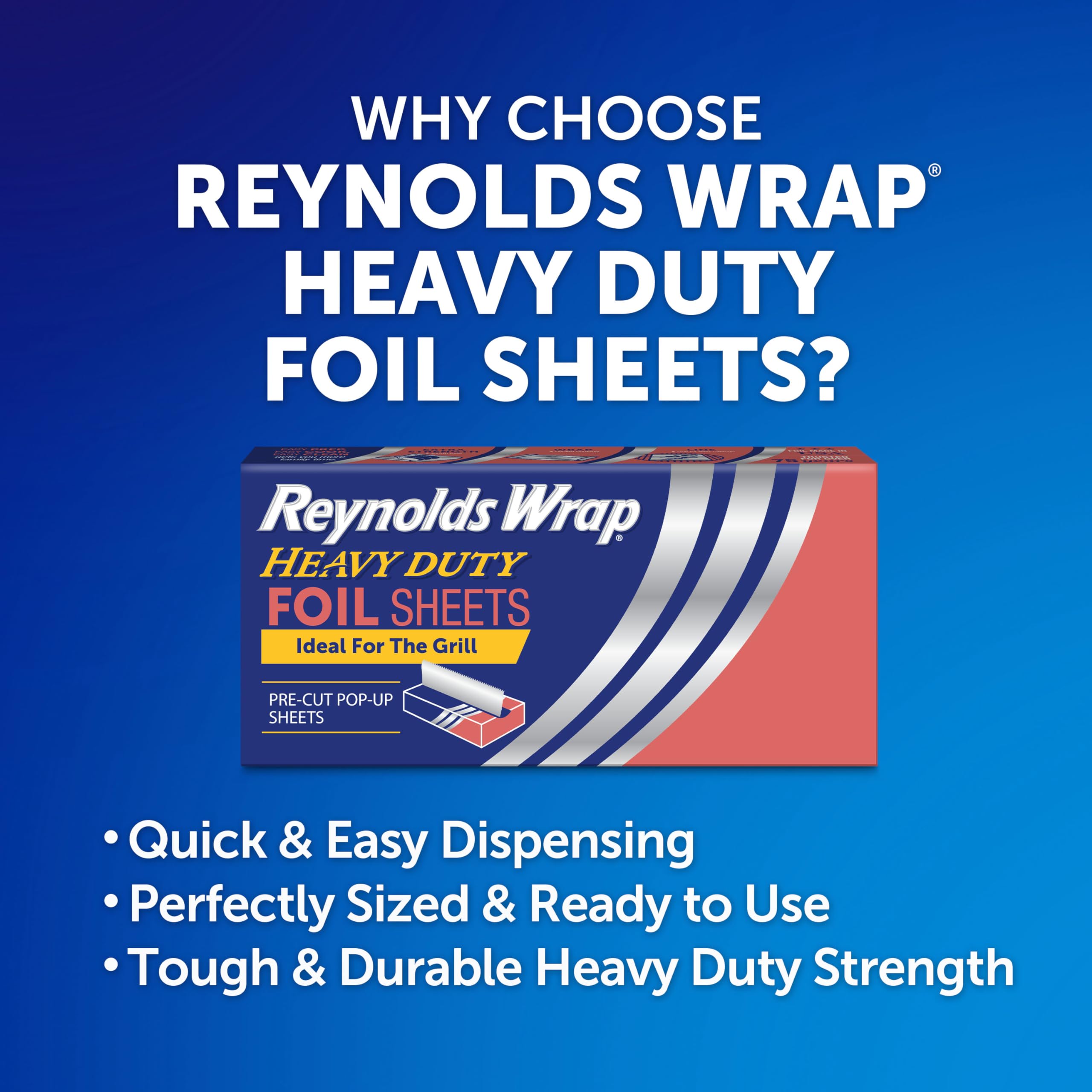 Foto 2 | Láminas De Aluminio Reynolds Wrap Heavy Duty  30 Hojas - Venta Internacional.