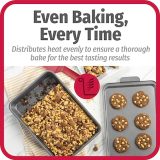 Foto 3 | Molde Para Hornear Tartas Goodcook De Acero Antiadherente Con Tapa, 9 X 13 Pulgadas, Gris - Venta Internacional.